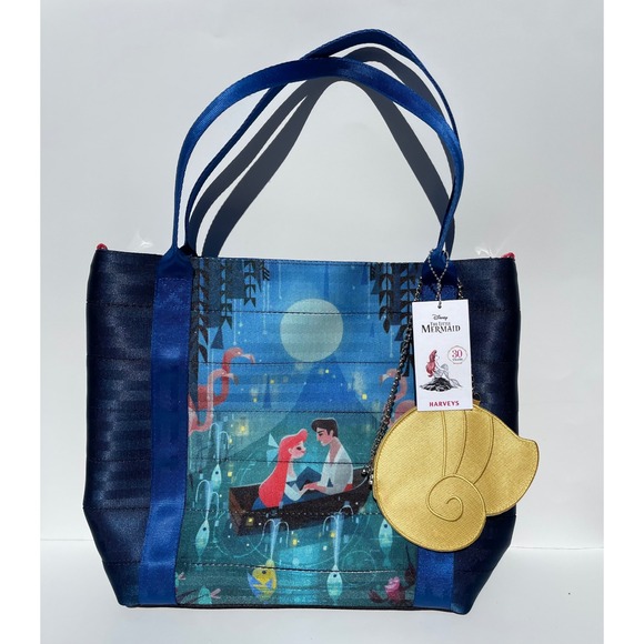 Harveys Handbags - Harveys Disney The Little Mermaid 30th Anniversary Tote  Kiss The Girl New